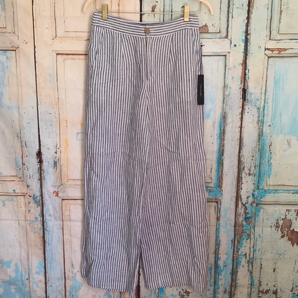 Tahari Pants - Tahari linen ankle length pants